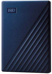 WD 2TB My Passport for Mac Portable External Hard Drive - Blue, USB-C/USB-A - WDBA2D0020BBL-WESN