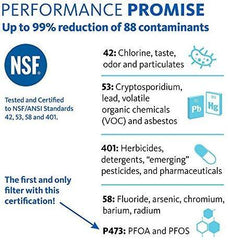 Aquasana OptimH2O Reverse Osmosis Under Sink Water Filter System - Filters 95% Of Fluoride - Kitchen Counter Faucet Filtration - Brushed Nickel - AQ-RO-3.55