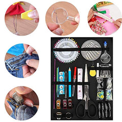 Sewing Kits for Adults Travel Sewing Kit, SAKEYR 183 Premium Sewing Supplies with Buttons/Needle/38 XL Thread/Scissors etc, Large Basic Sewing Kit for College Student/Kids/Beginners/Men/Women