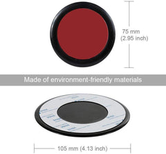 Rovtop 3 Pieces Adhesive Mounting Disk for Car Dashboards Vehicles with Windshields (Medium)