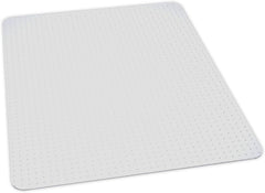 ES Robbins 124381 Chair Mat Extra-High Pile Carpet, 46"x60", Beveled Edge
