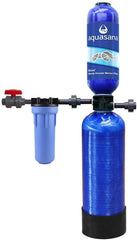 Aquasana Whole House Well Water Filter System w/ UV Purifier & Salt-Free Descaler - Filters Sediment & 97% Of Chlorine - Carbon & KDF Home Water Filtration - 500,000 Gl