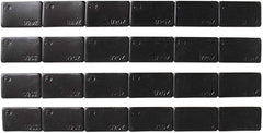 Accretion 90oz (180pcs), 1/2 oz(0.5 oz), Black, Wheel Weights. USA White Tape, Easy to Peel