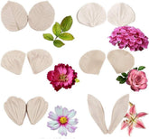 26Pcs Stainless Steel Gum Paste Flower and Leaf Cutter Set Fondant Flower Cookie Cutter Sugarcraft Flower Making Tool for Wedding,Birthday Cake Decorating