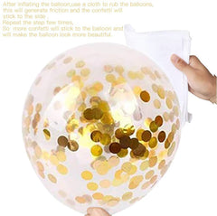 Balloons Bulk For Birthday,Gold Latex Balloons 12inches for Parties,Wedding or Christmas Decorations(50pcs) by Unihoh