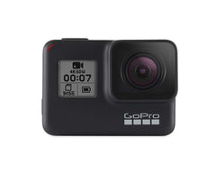 GoPro HERO7 Black — Waterproof Digital Action Camera with Touch Screen 4K HD Video 12MP Photos Live Streaming Stabilization