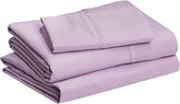 Abakan Lightweight Super Soft Easy Care Microfiber Bed Sheet Set with 14-Inch Deep Pockets - Twin XL, Frosted Lavender