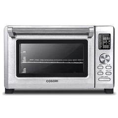COSORI CO130-AO Toaster Oven with Air Fryer, Dehydrator, Pizza & Roaster, Christmas Healthy Gift, Recipes & Accessories Included, 30L, Silver