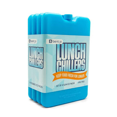 Bentgo Ice Lunch Chillers Ultra-thin Ice Packs (4 Pack - Green)