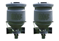 Buyers Products ATVS15A ATV All Purpose Broadcast Spreader 15 Gallon Capacity Black