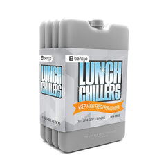 Bentgo Ice Lunch Chillers Ultra-thin Ice Packs (4 Pack - Green)