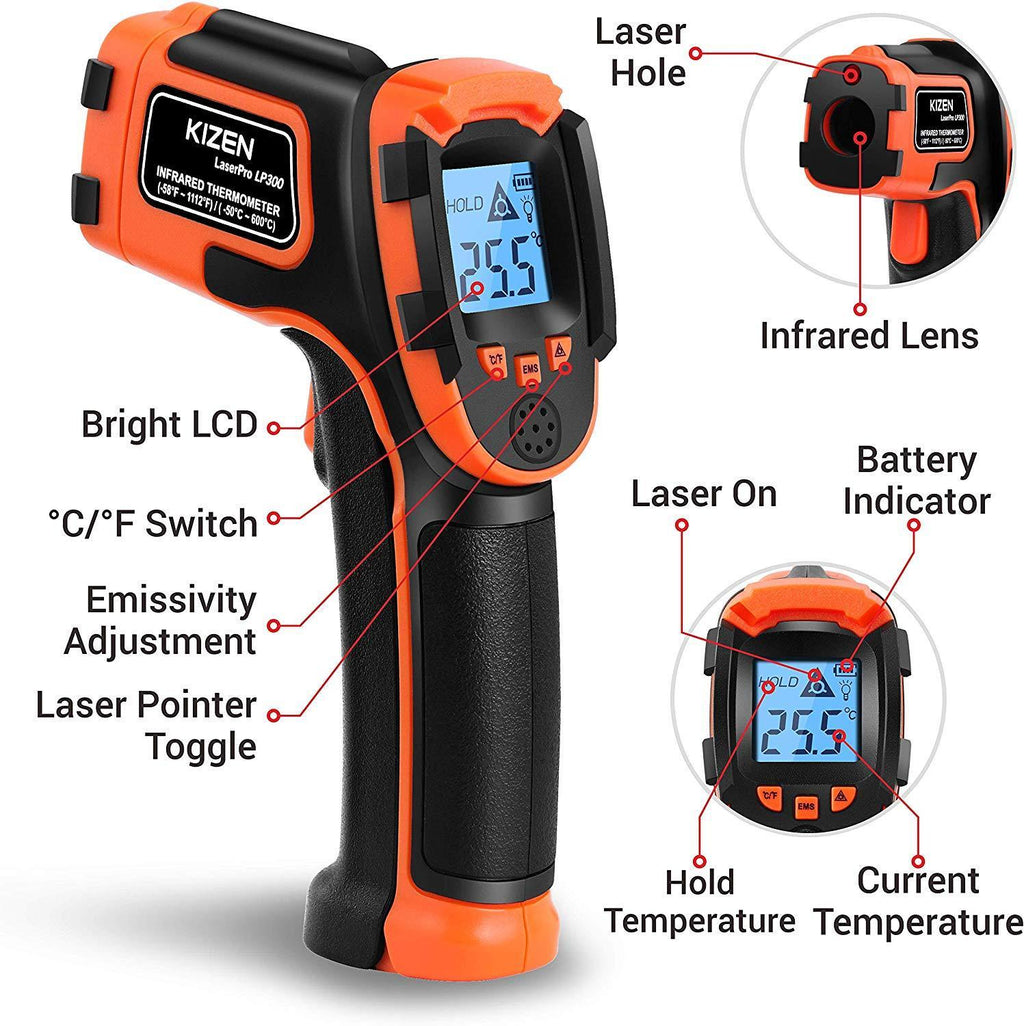 Measuring Water Temperature with Lasergrip 774 Infrared