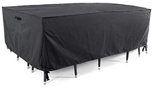 Load image into Gallery viewer, FLYMEI  Patio Furniture Cover, Waterproof, Tear-Resistant, UV Resistant Outdoor Table and Chair, Sofa, Sectional Cover, Space Grey, 90x60 inches

