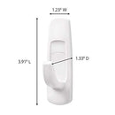 Command White Large Utility Hooks, Ships In Own Container (GP003-7NA)