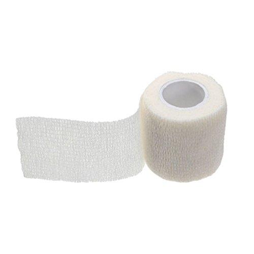 ESUPPORT 2 Inches X 5 Yards Self Adherent Cohesive Wrap Bandages Strong Elastic First Aid Tape for Wrist Ankle Pack of 10