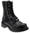 Milwaukee Motorcycle Clothing Company Trooper Leather Men's Motorcycle Boots (Black, Size 10D)