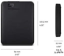 WD 2TB Elements Portable External Hard Drive - USB 3.0 - WDBU6Y0020BBK