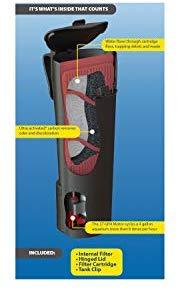 Whisper In-Tank Filter with BioScrubber for aquariums