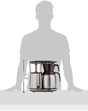 Bonavita BV1900TS 8-Cup One-Touch Coffee Maker Featuring Thermal Carafe, Stainless Steel