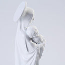 Amazing Roo Design Blessed Virgin Mary Statue with Baby Jesus Statue Figures Home Ornaments for Decorations, 12 Inch Figurine, White