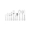 Mikasa 5081086 Regent Bead 65-Piece 18/10 Stainless Steel Flatware Set with Serving Utensil Set, Service for 12