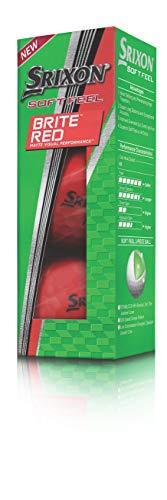 Srixon Soft Feel Brite Matte Color Golf Balls (One Dozen)