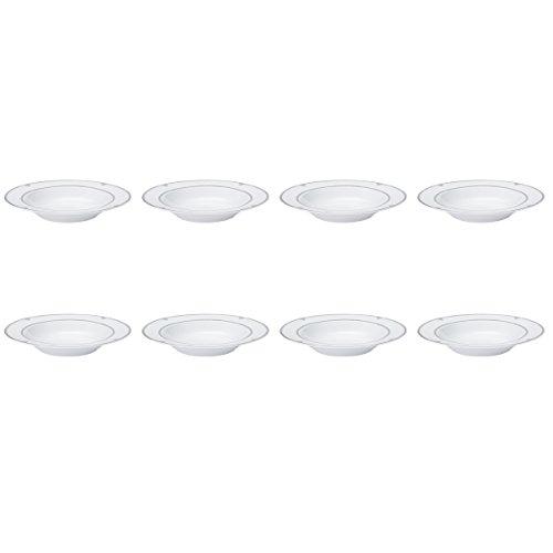 Mikasa 5224199 Platinum Crown 40-Piece Dinnerware Set, Service for 8