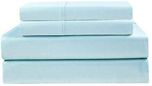 Load image into Gallery viewer, COTTON CRAFT - Ultra-Soft 400-Thread-Count Full Size Sheet Set in Sage, Premium 100% Pure Combed Cotton, 4-Piece Sateen Bedding Set with 1 Deep-Pocket Fitted Sheet, 1 Flat Sheet &amp; 2 Pillowcases
