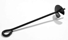 Load image into Gallery viewer, Ground Anchor with 50 Feet of Galvanized Wire with Clamps – Ideal for Securing Animals, Tents, Canopies, Sheds, Powder-Coated Solid Steel Auger – Pack of 4 by AshmanOnline
