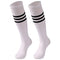 saounisi Unisex Tube Socks Stripe,2 Pairs Knee High Football Soccer Volleyball Baseball Cheerleading Team Socks