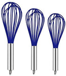 TEEVEA (More Economical) 5 Pack 9 inch Banneton Proofing Basket Danish Dough Whisk Dough Scraper Set Wood Germany Flour Bowl Bread Bakers Basket Brad Baking Washable Linen Bag for Rising Round Crispy