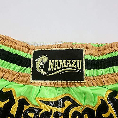 NAMAZU Muay Thai Shorts for Men and Women, High Grade MMA Gym Boxing Kickboxing Shorts.