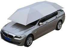 Load image into Gallery viewer, Reliancer Car Tent Semi-automatic Hot Summer Car Umbrella Cover Portable Movable Carport Folded Automobile Protection Sun Shade Anti-UV Canopy Sunproof Shelters SUV(Manual Silver)
