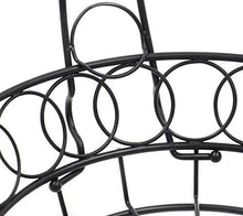 Load image into Gallery viewer, TQVAI Wire Fruit Basket Bowl with Banana Hook Hanger, Black
