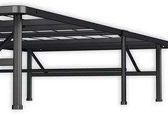 Simple Houseware 14-Inch Twin Size Mattress Foundation Platform Bed Frame, Twin