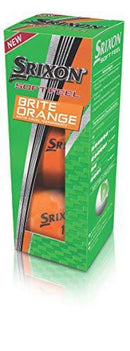 Srixon Soft Feel Brite Matte Color Golf Balls (One Dozen)