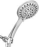 VOLUEX 6 Sprays Hand Held Shower Head with Hose, 5" Rainfall High Pressure Massage Shower Heads with Handheld Spray, Water Saving, Adjustable Bracket, 68"