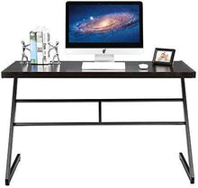 Load image into Gallery viewer, FIVEGIVEN Rustic Computer Writing Desk Industrial Study Table Simple Z Shaped Desk Driftwood 48 Inch

