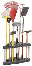 Load image into Gallery viewer, Rubbermaid Deluxe Tool Tower, Garage Storage, Holds 40 Tools, Black (FG5E2800MICHR)
