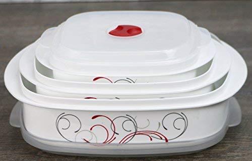 Corelle Coordinates by CulinWare 6-Piece Microwave Cookware, Steamer and Storage Set, Splendor