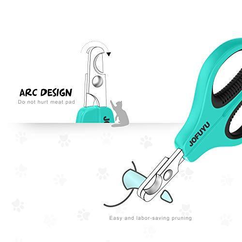 Updated 2019 Version Cat Nail Clippers and Trimmer - Professional Pet Nail Clippers and Claw Trimmer – Best Cat Claw Clippers for Bunny Rabbit Puppy Kitten Ferret Kitty and Small Animals - Sharp, Safe