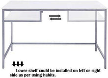 Load image into Gallery viewer, FIVEGIVEN Rustic Computer Writing Desk Industrial Study Table Simple Z Shaped Desk Driftwood 48 Inch
