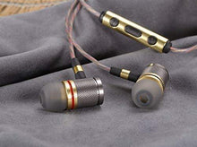 Load image into Gallery viewer, Betron YSM1000 Headphones, Earbuds, High Definition, in-Ear, Noise Isolating, Heavy Deep Bass for Apple iPhone, iPod, iPad, Samsung Cell Phones and Smartphones (Gold with Microphone)
