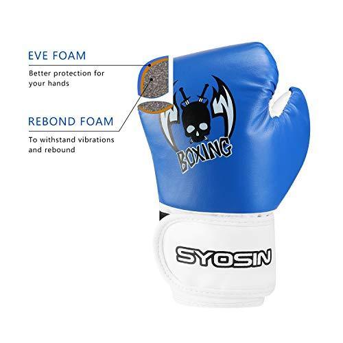 Echoss Kid Boxing Gloves 4 Oz Children Cartoon Sparring Boxing Toddler Training  Gloves PU Leather for Age 3 to 12 Years