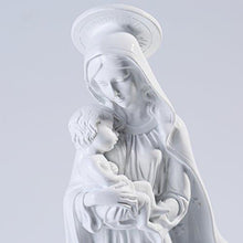Load image into Gallery viewer, Amazing Roo Design Blessed Virgin Mary Statue with Baby Jesus Statue Figures Home Ornaments for Decorations, 12 Inch Figurine, White
