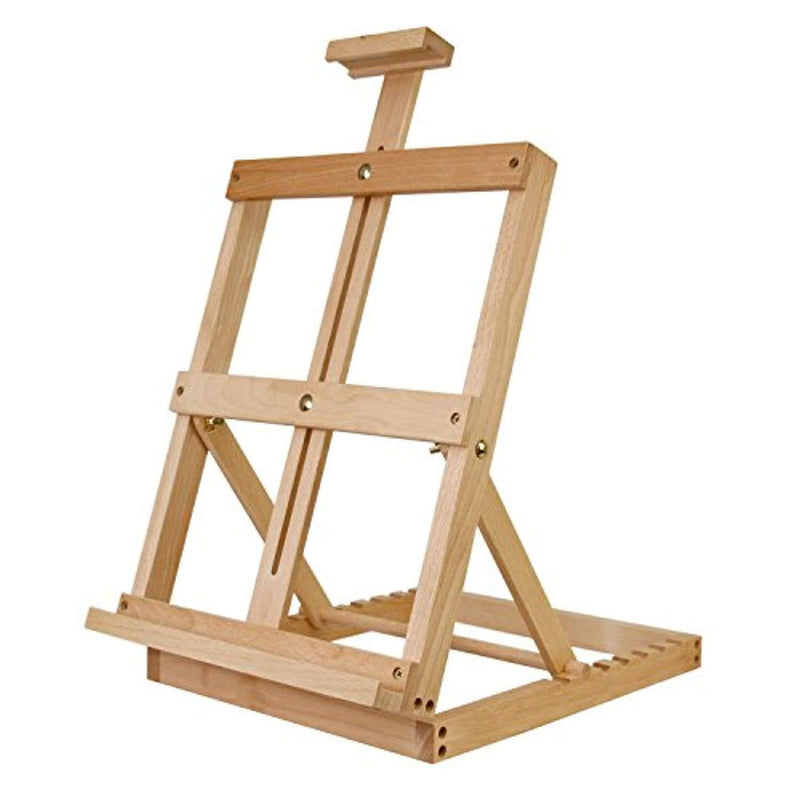 U.S. Art Supply Heavy Duty Adjustable Tabletop Studio H-Frame Artist Painting Easel