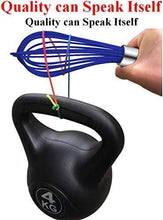 Load image into Gallery viewer, TEEVEA Danish Whisk Stainless Steel Dutch Style Bread Dough Hand Mixer Wooden Handle Kitchen Baking Tools Artisian Blender, Dough Whisk, Dough Whisk
