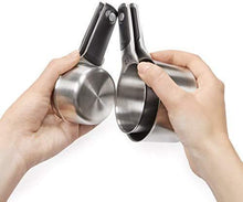 Load image into Gallery viewer, OXO 11180500 Good Grips Measuring Cups and Spoons Set, Stainless Steel, 2.9
