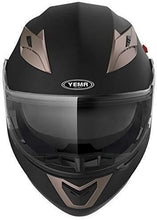 Load image into Gallery viewer, YEMA Helmet Unisex-Adult Motorcycle Racing Modular DOT Street Helmet (White, S)
