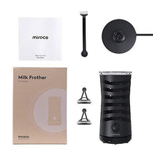 Load image into Gallery viewer, Milk Frother Miroco Electric Milk Steamer Automatic Soft Foam Maker Cold Hot Milk Warmer Silent Operation for Cappuccino, Latte, Coffee White
